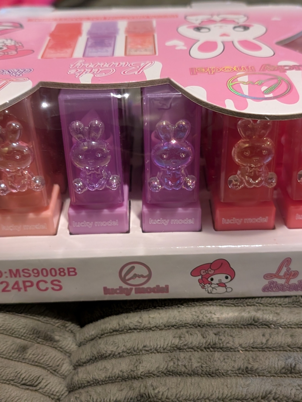 24 Kids Lip Gloss Set - Pink & Purple